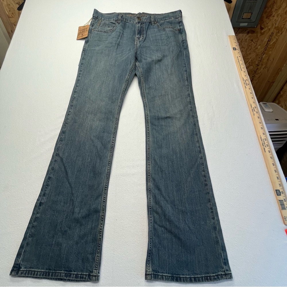 Cody James Wyatt Slim Bootcut Stretch Jeans Bozeman Wash Men's 40 NEW W/TAG
